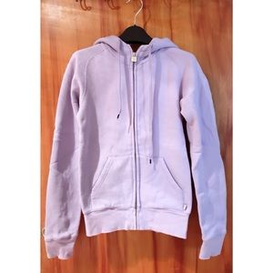 Aritzia TNA Pacific Fleece Hoodie, XS, Lavender